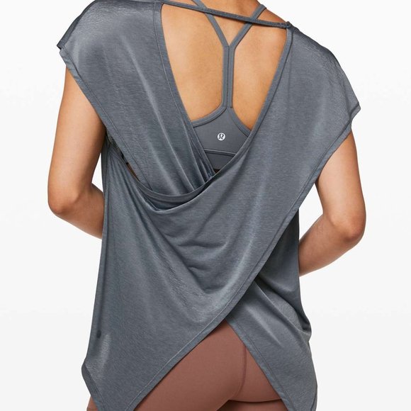 Lululemon Playful Practice Short Sleeve -- Solar Grey - Picture 1 of 7